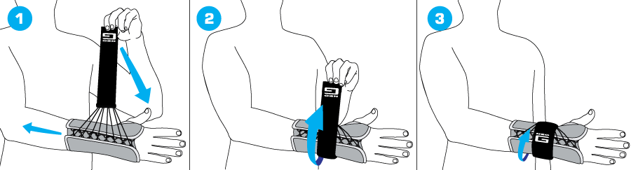 How To Apply - 309 Easy Fit Wrist Brace