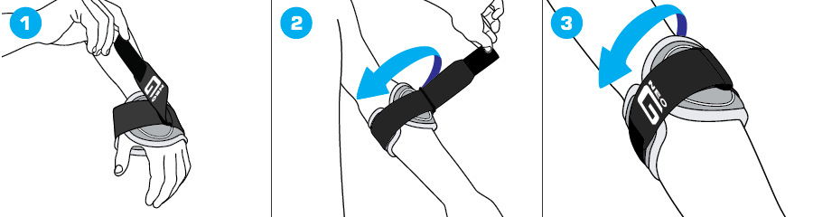 How To Apply - 883 Tennis/Golf Elbow Support 
