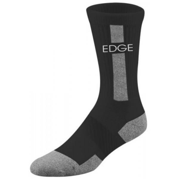 Edge Diabetic / Therapeutic Socks Black (Crew Length)